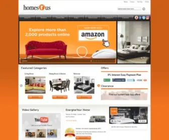 Homesrus.ae(Homes R Us) Screenshot