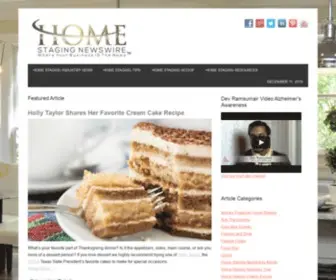 Homestagingnewswire.com(Home Staging News Wire) Screenshot