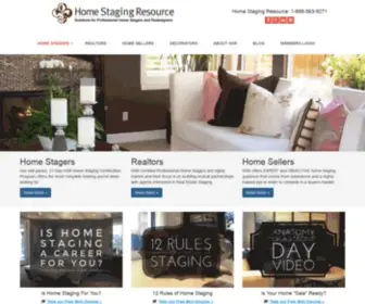 Homestagingresource.com(Home Staging Resource) Screenshot