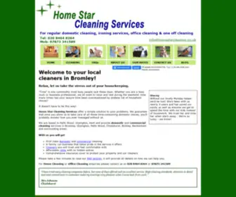 Homestarcleaning.co.uk(Home and Office Cleaning Services) Screenshot