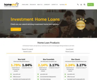 Homestarfinance.com.au(Best home loan deals australia) Screenshot