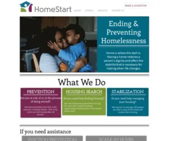 Homestart.org(HomeStart's Mission) Screenshot