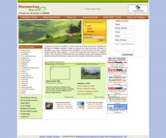 Homestaykerala.com(Kerala Homestay) Screenshot