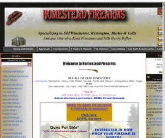 Homesteadfirearms.com(Winchester Rifles Gun Parts Winchester 94 Model 12 Parts Gun Appraisal Firearm Marlin Colt rifle pistol shot gun firearm gun part modelvalue military Mossberg Savage Jimenez Henry Smith & Wesson Glock rolling block 12) Screenshot