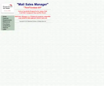 Homesteadsoftware.com(Mall Sales Manager Antique Mall Software Homestead Software) Screenshot