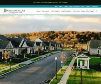 Homesteadvillage.org(Homestead Village) Screenshot