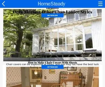 Homesteady.com(All Your Home How) Screenshot