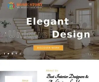 Homestoryinterior.com(We Design Your Story) Screenshot