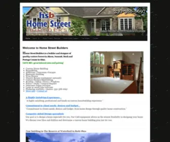 Homestreetbuilders.com(Home Street Builders) Screenshot