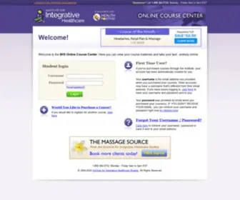 Homestudyweb.com(IIHS Online Course Center) Screenshot