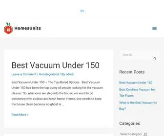 Homesunits.com(We Care About You) Screenshot