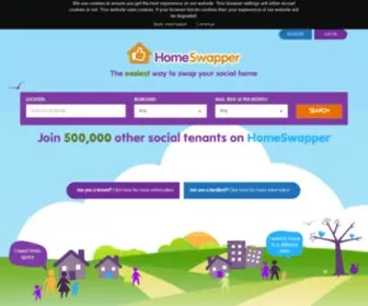 Homeswapper.co.uk(Homeswapper) Screenshot