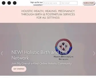 Homesweethomebirth.com(Holistic Health) Screenshot