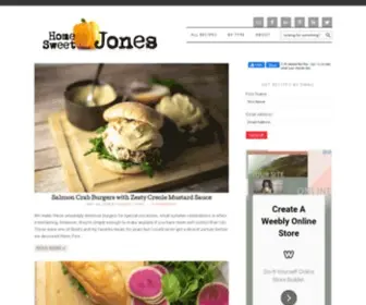 Homesweetjones.com(When you're jonesing for something homemade) Screenshot