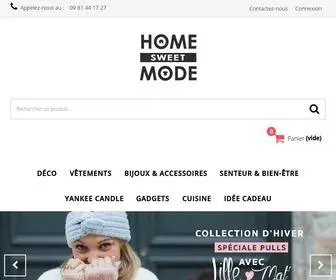 Homesweetmode-Shop.com(Home Sweet Mode) Screenshot