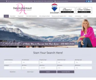 Homeswithdeb.ca(Deb Archambault) Screenshot