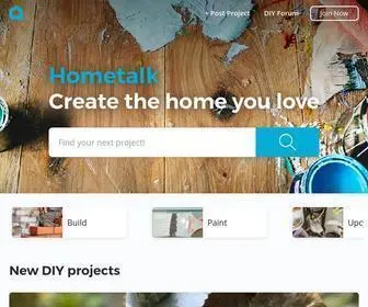 Hometalk.com(DIY Projects for the Home) Screenshot