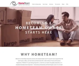 Hometeamfranchise.com(HomeTeam Inspection) Screenshot