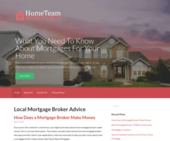 Hometeammortgage.info(Home Team Mortgage) Screenshot