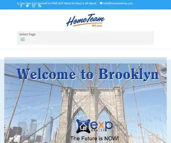 Hometeamny.com(Welcome Home) Screenshot