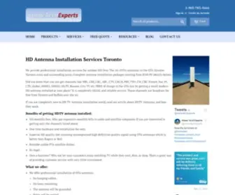 Hometechexperts.ca(HD Antenna Installation) Screenshot