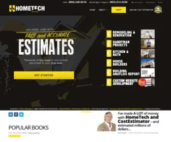 Hometechonline.com(HOMETECH SYSTEMS) Screenshot