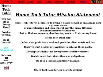 Hometechtutor.com(Home Tech Tutor) Screenshot