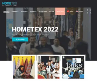 Hometex.com.tr(Ev Tekstil Fuar) Screenshot