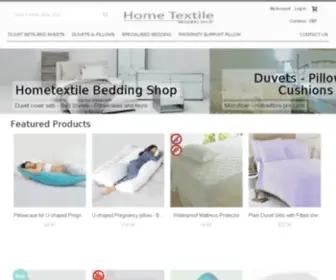 Hometextile.co.uk(Duvet sets) Screenshot