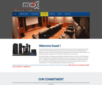 Hometheaterchennai.com(MAX ELECTRONICS) Screenshot