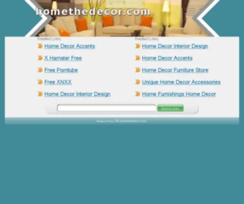 Homethedecor.com(Homethedecor) Screenshot