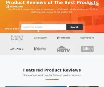 Homethods.com(Lists of the best gadgets and gear for people who quickly want to know what to get. Our goal) Screenshot