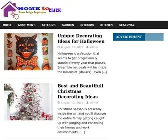 Hometoclick.com(Home Design Inspiration) Screenshot