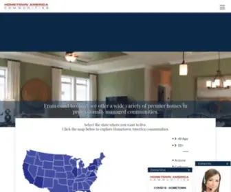 Hometownamerica.com(Hometown America Corporation) Screenshot