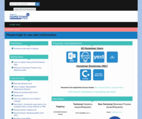 Hometownconnectportal.com(Hometownconnectportal) Screenshot