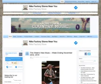 Hometowncountrymusic.com(Hometown Country Music) Screenshot