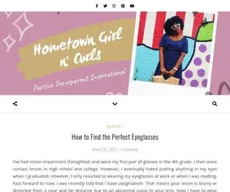 Hometowngirlncurls.com(Hometowngirlncurls) Screenshot