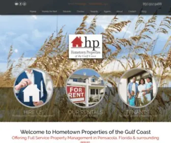 Hometownpropertiesgc.com(Pensacola Property Management) Screenshot