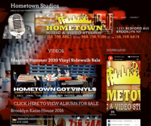 Hometownstudios.com(Hometown Studios) Screenshot