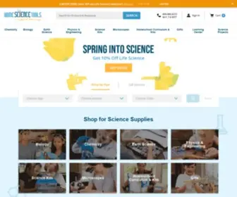 Hometrainingtools.com(Science Supplies for Homeschool & Classroom) Screenshot