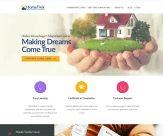 Hometrek.org(Online Homebuyer Education Course) Screenshot