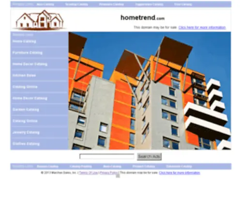 Hometrend.com(Hdfc home loan) Screenshot