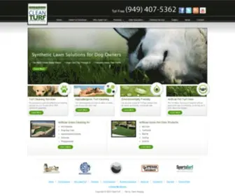 Hometurflawns.com(Artificial Grass Experts Since 1999) Screenshot