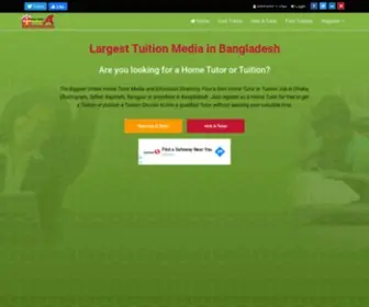 Hometutorbd.com(Hometutor Bangladesh) Screenshot