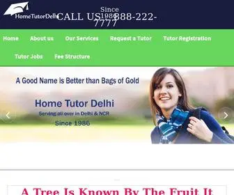 Hometutordelhi.com(Home Tutor Delhi) Screenshot