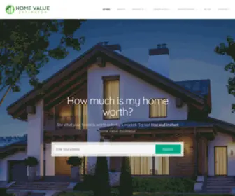 Homevalueestimator.com(Home Value Estimator) Screenshot