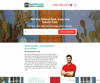 Homevestors.com(We Buy Houses) Screenshot