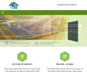 Homevietsolar.vn(Điện năng lượng mặt trời) Screenshot