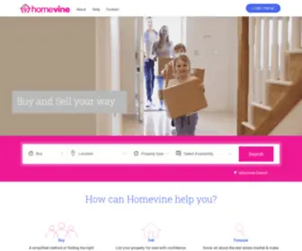 Homevine.com.au(Homevine) Screenshot