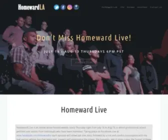 Homewardla.org(Homeward LA) Screenshot